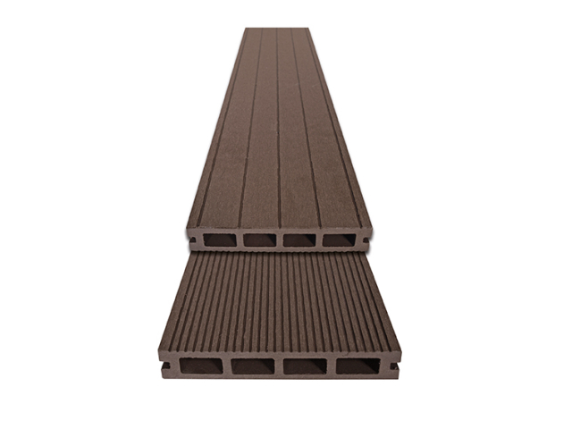 Woodplastic composite floorboard WPC Brown 150x25x